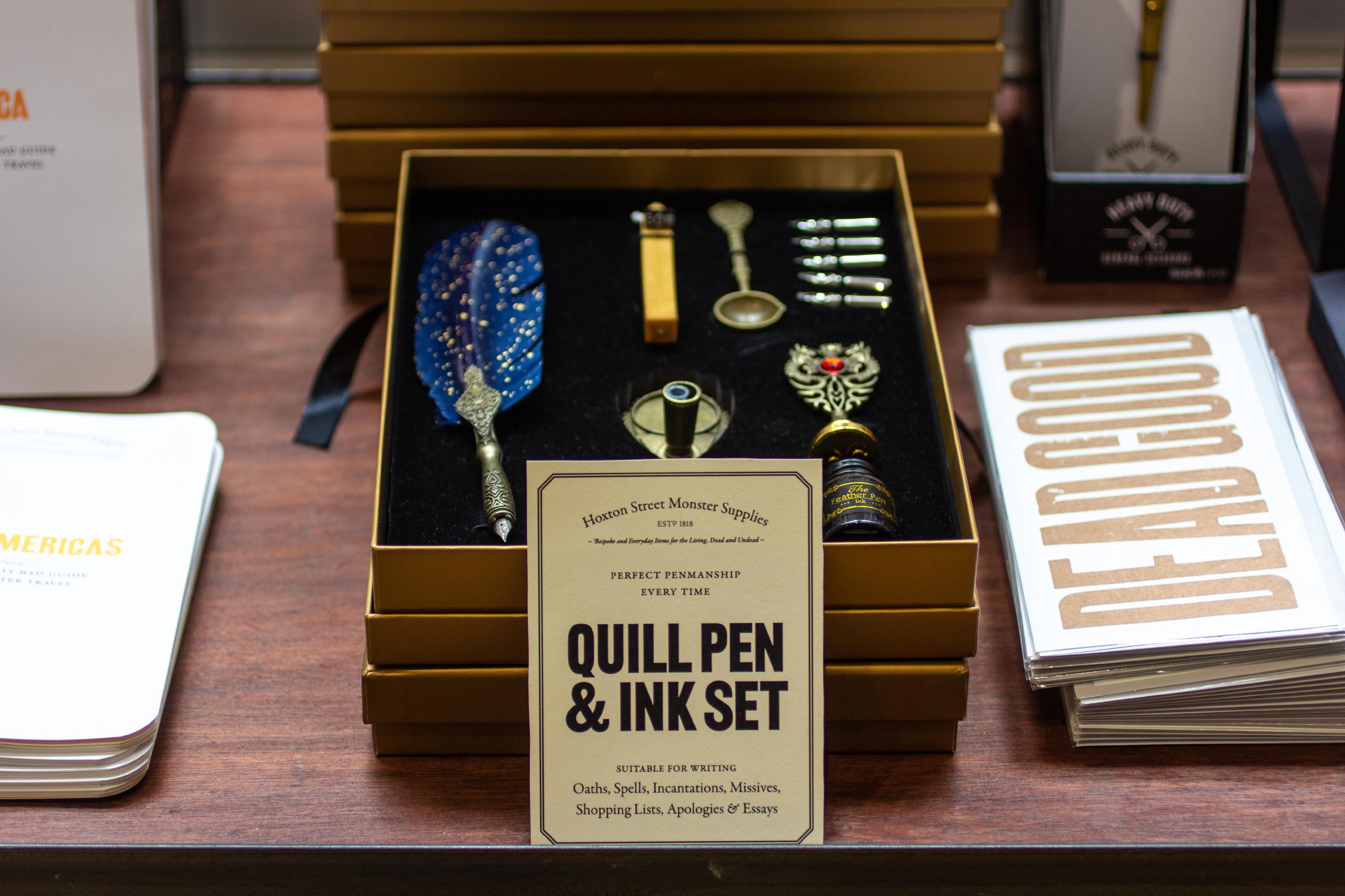 Quill Pen and Ink Set